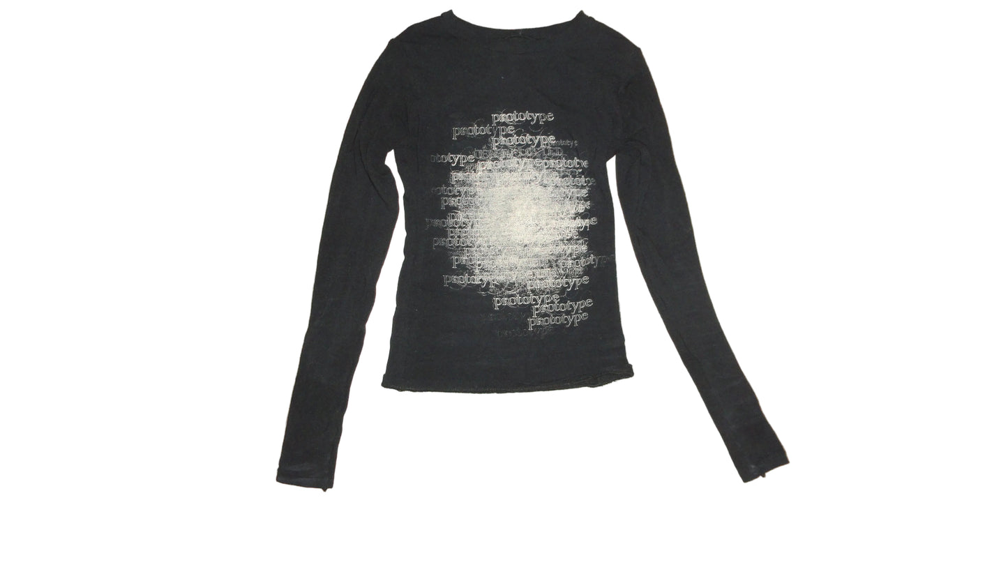 Signature print 1 long sleeve