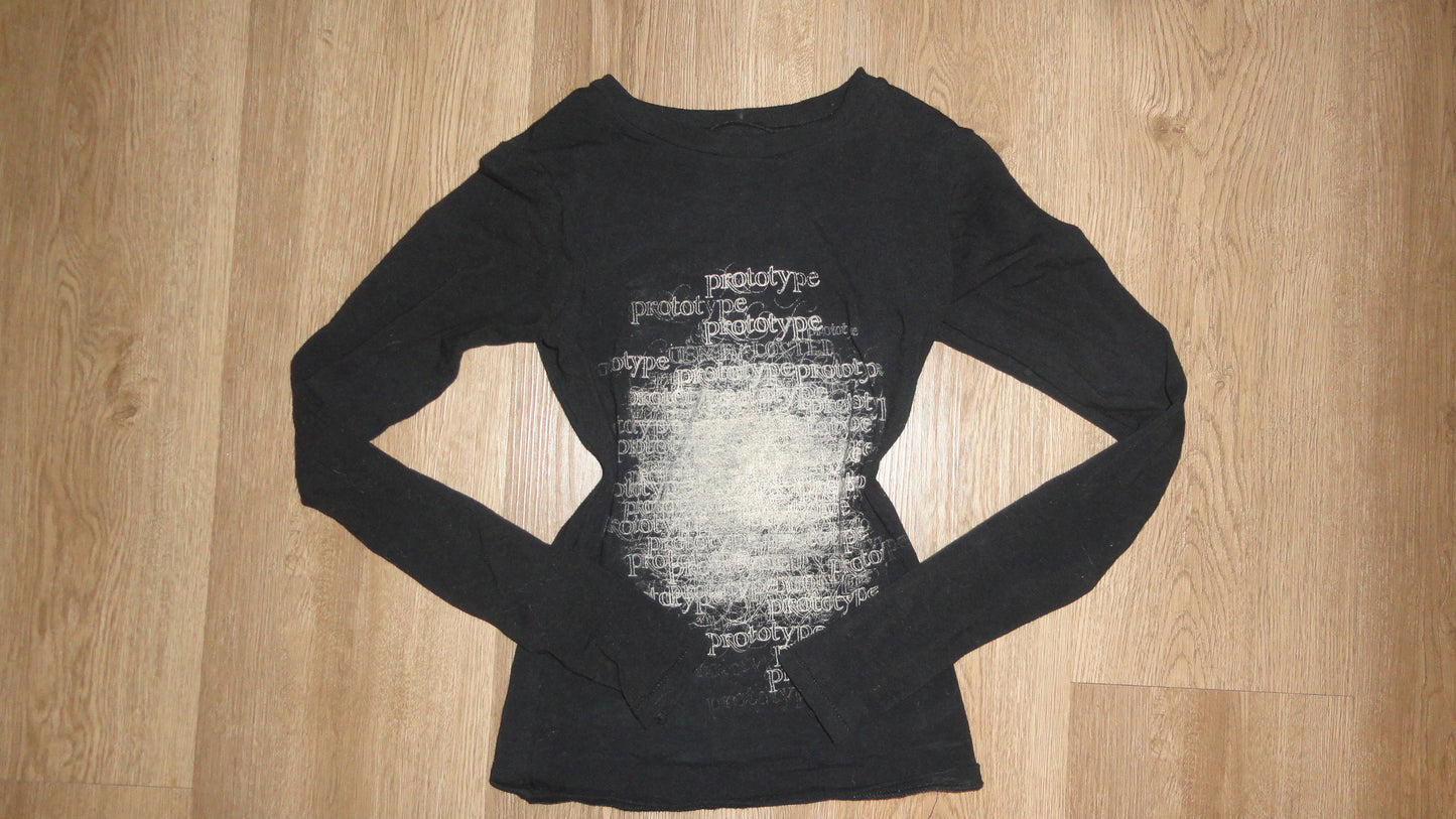 Signature print 1 long sleeve
