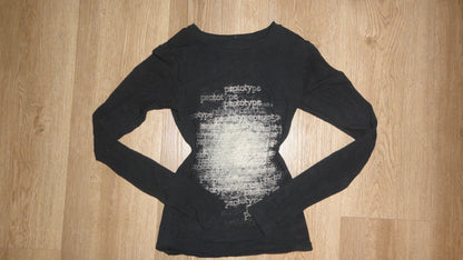 Signature print 1 long sleeve